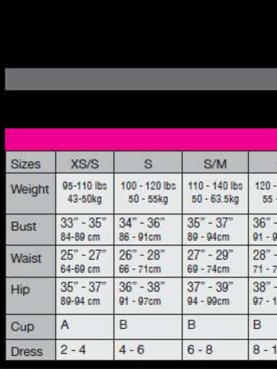 Bustier Corset – Black w/ Pink Trim – Size Large – NWT - Picture 10 of 11